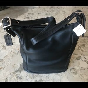 ✨NWT✨Coach Black Leather Purse